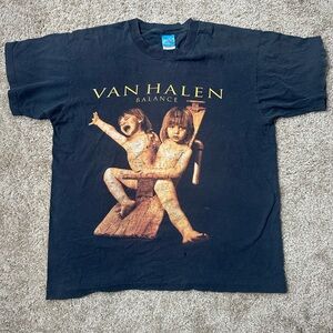 Vintage Van Halen 1995 Balance tour shirt. Original. Fruit of the loom tag